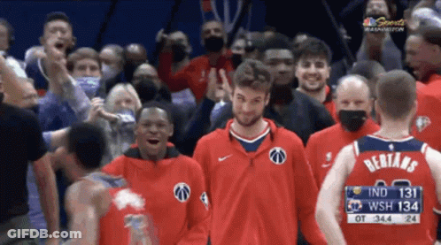Basketball Game In Washington D.C GIF