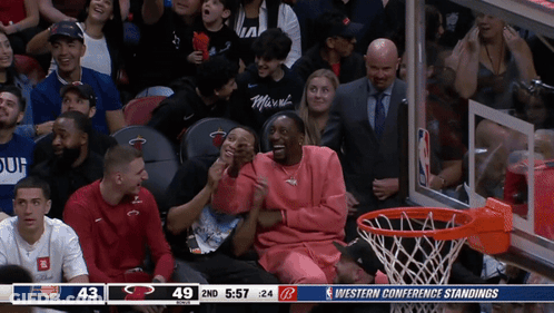 Basketball Game In Western Conference GIF