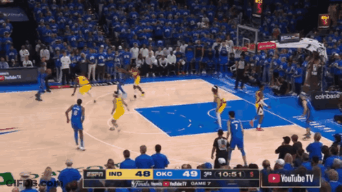 Basketball Game Indians Vs OKC GIF