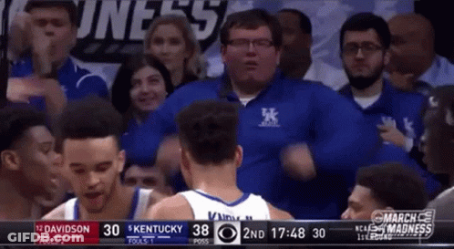Basketball Game Kentucky Vs Foolett GIF