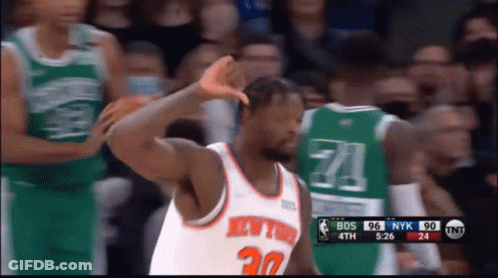 Basketball Game Knicks Vs Celtics GIF