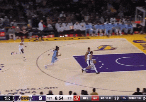 Basketball Game Lakers Vs Denver Nuggets GIF