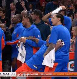 Basketball Game OKC Vs Suns Friday 7Pm GIF
