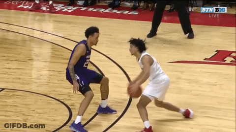 Basketball Game On Barnabas Court GIF