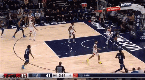 Basketball Game On Betway Court GIF