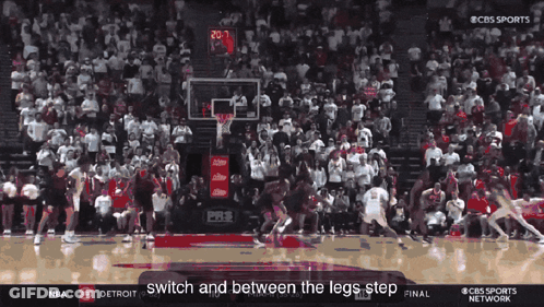 Basketball Game On CBS Sports GIF