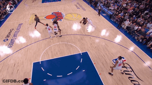 Basketball Game On Court Saying Chase GIF
