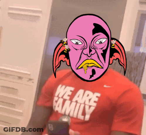 Basketball Game On Court With Putnam Ad GIF
