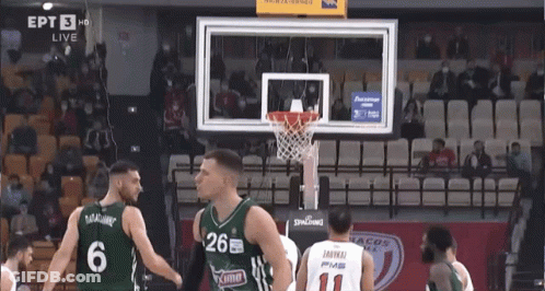 Basketball Game On EPT 5 HD GIF