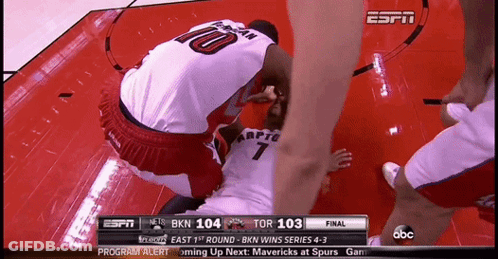Basketball Game On ESPN And ABC GIF