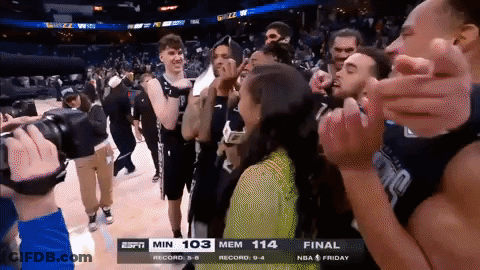 Basketball Game On ESPN Score 103 To 114 GIF