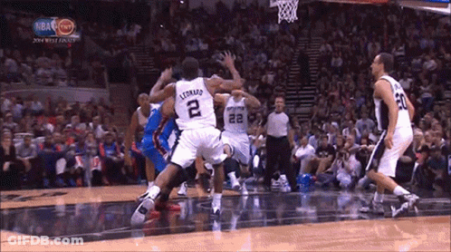 Basketball Game On NBA TV GIF