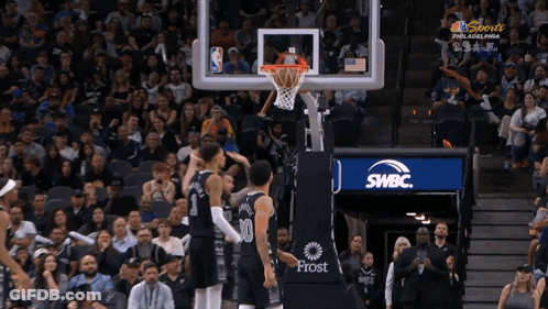 Basketball Game On NBC Sports GIF
