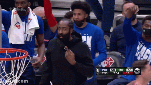Basketball Game Philadelphia 76Ers Vs Chicago Bulls GIF