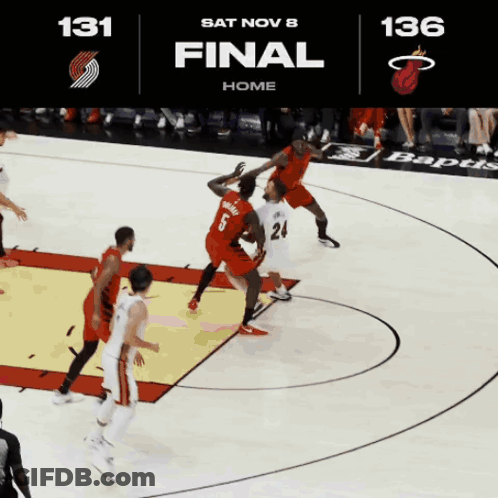 Basketball Game Played Nov 8 GIF