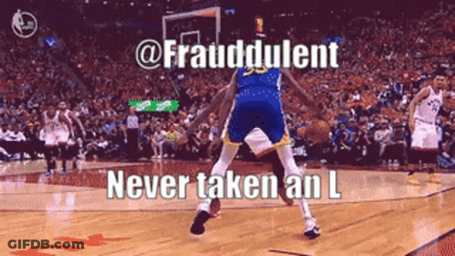 Basketball Game Saying Frauddulent GIF