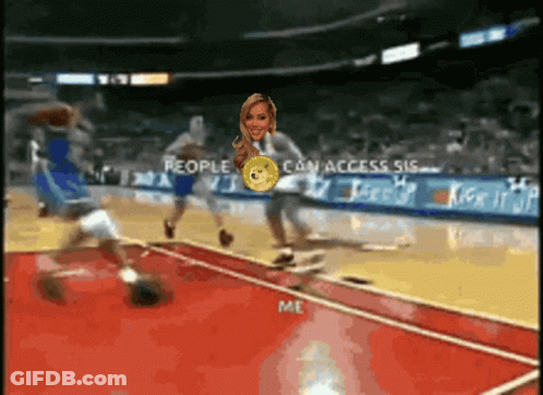 Basketball Game Saying People Can Access Sis GIF