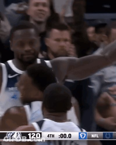 Basketball Game Score 120 To 4Th GIF