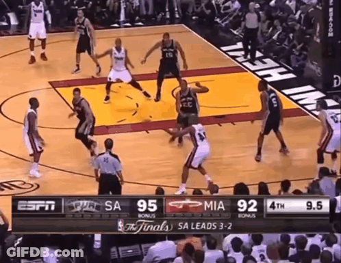 Basketball Game Score 95 To 92 GIF