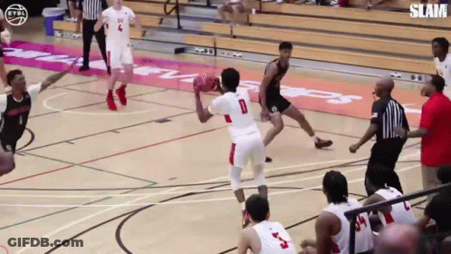 Basketball Game Slam Court GIF