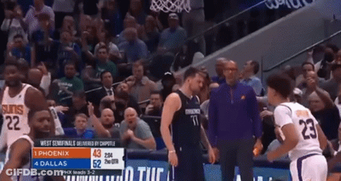 Basketball Game Suns Vs Dallas GIF