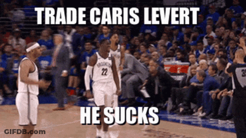 Basketball Game Trade Caris Levert GIF