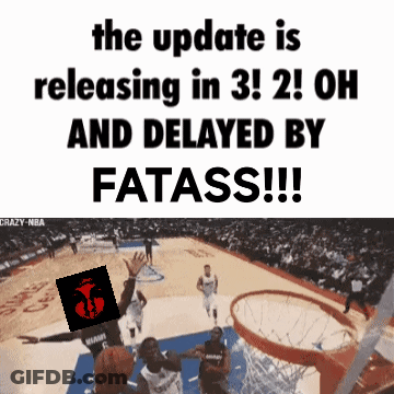Basketball Game Update Delayed Fatass GIF
