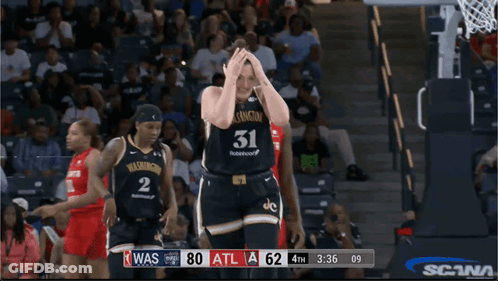 Basketball Game Washington Vs Atlanta GIF