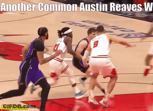 Basketball Game With Austin Reaves Caption GIF