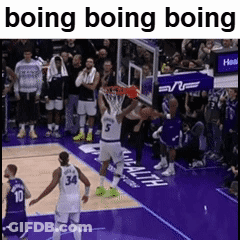 Basketball Game With Boing Boing Boing GIF