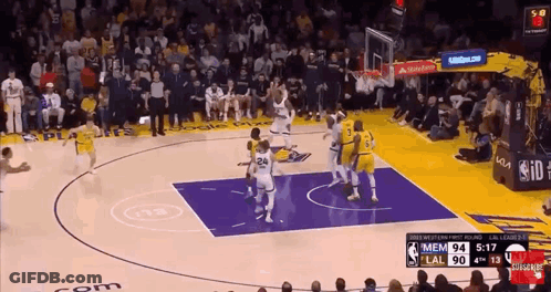 Basketball Game With Crowd GIF