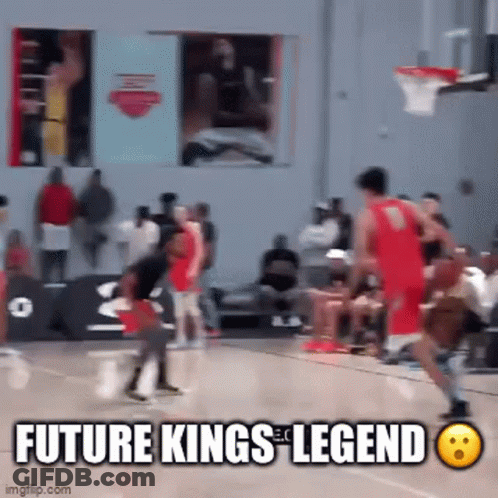 Basketball Game With Future Kings Legend GIF