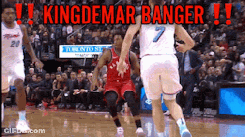 Basketball Game With Kingdemar Banger GIF