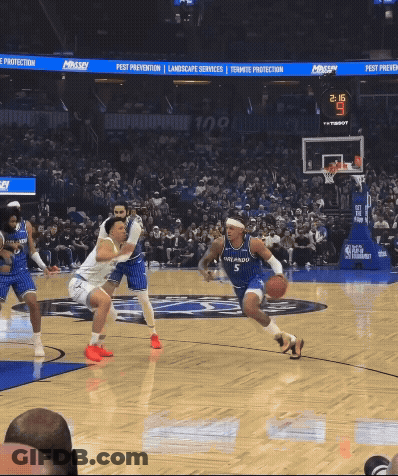 Basketball Game With Pest Prevention Sign GIF
