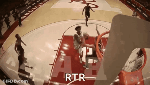 Basketball Game With RTR GIF