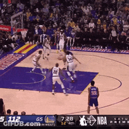 Basketball Game With Scoreboard 112 GIF