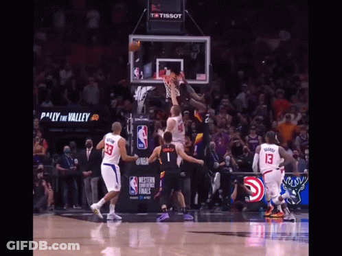 Basketball Game With Tissot Sign GIF