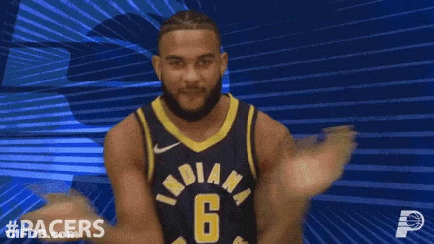 Basketball Motivation Cory Joseph Clapping GIF