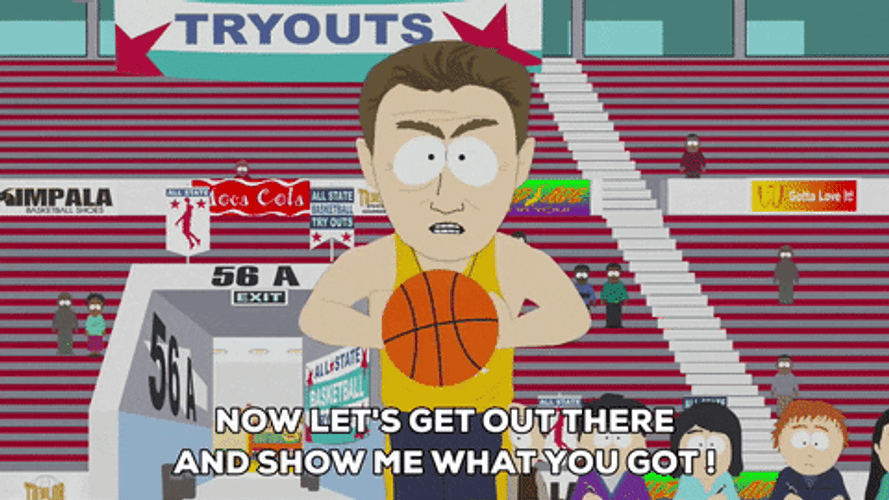 Basketball Motivation South Park Coach GIF