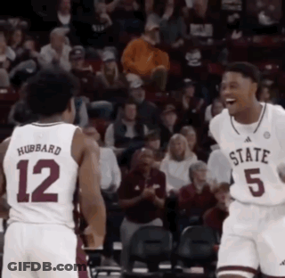 Basketball Player 12 Talking To Player 5 GIF