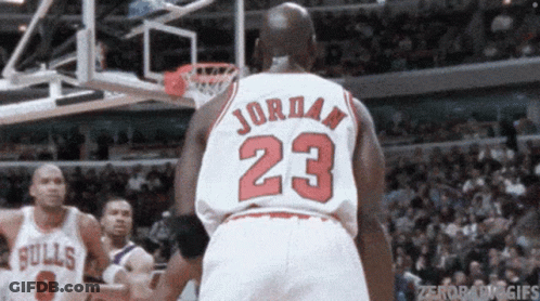Basketball Player 23 At Hoop GIF