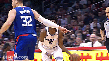 Basketball Player 32 Pointing At Another GIF