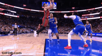 Basketball Player #5 Dunking GIF