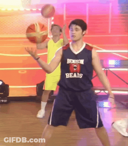 Basketball Player About To Throw Ball GIF