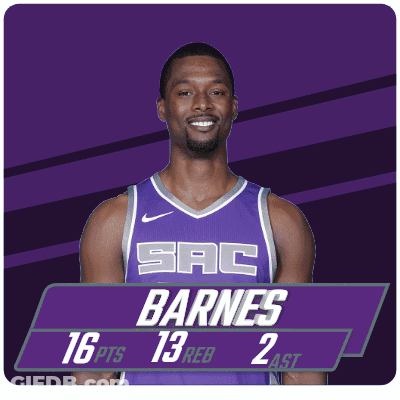 Basketball Player Barnes Jersey GIF