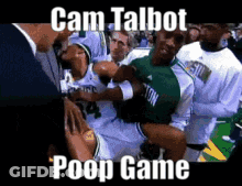 Basketball Player Cam Talbot Poop Game GIF