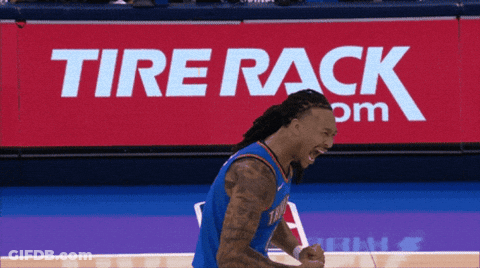 Basketball Player Celebrating GIF