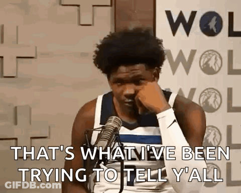 Basketball Player Covering Face GIF