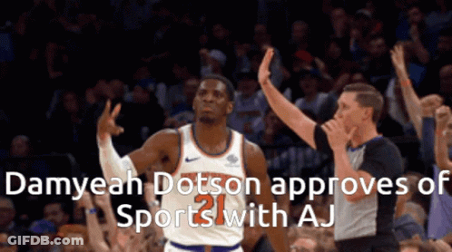 Basketball Player Damyeah Dotson Approves GIF