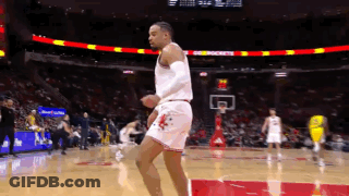 Basketball Player Dancing Rockets GIF